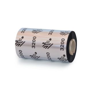 Zebra 3200 High-Performance Desktop Wax-Resin Ribbon - For TLP 2824 Printers