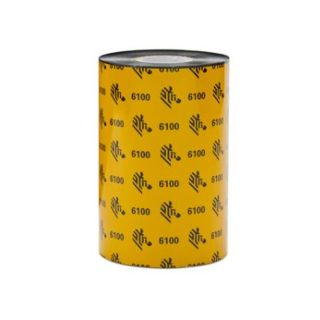 Zebra 6100 Standard Industrial Wax-Resin Ribbon